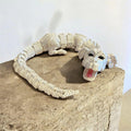 3D Printed Luck Dragon Figurine | Neverending Story Inspired Falkor | Fantasy Desk Decor | Dragon Lover Gift | White Dragon Sculpture