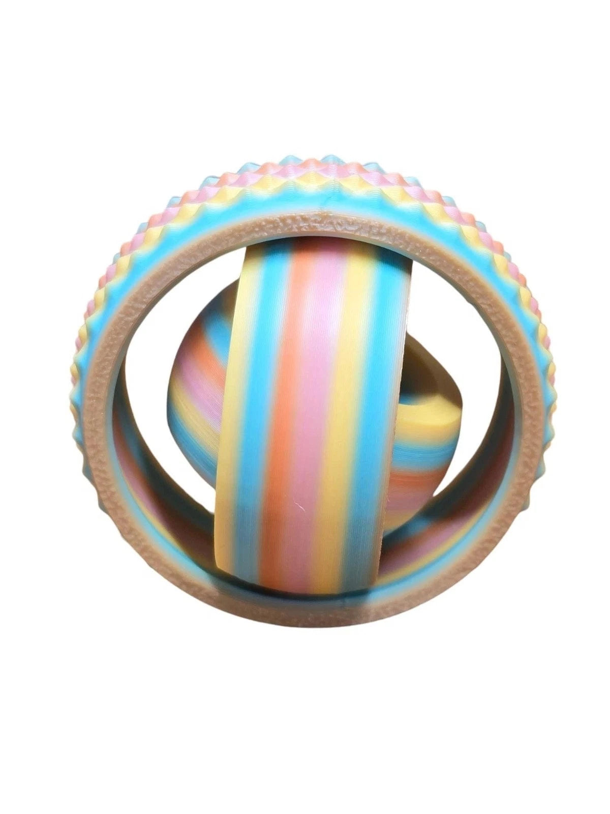 Sensory gyro fidget spinner detail
